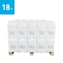 조이라이프 정제수 증류수 3차살균 20L 18개, 단품