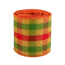 선물상자 리본 포장박스 인쇄 삼베 트리 화환 격자 활 와이어 가장자리, 11.12 Grid width 1cm - width 6