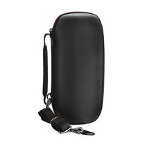 -jbl Charge5 음악 Shockwave 5 방수 블루투스 호환 소형 스피커 휴대용 미니 나일론 케이스가 내장 된 충격 방지 웨이브 포인트! 옵션 스토리지 충전기 및 데이터 케이블!, 둥근 코너 Shockproof Hard.