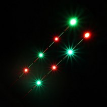 천리안 찌톱 4점등 / 이화 요수 전자찌 / 민물낚시대 / 민물찌 / YOSOO, 25cm, 녹색