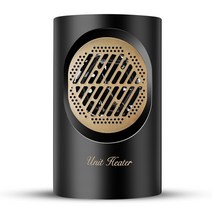 가정용 전기 온풍기 소형 히팅 서큘레이터 캠핑용 회사 사무실 테이블 위 책상 밑 화장실 미니 원룸 데트크겨울 새 히터 400 w 홈 오피스 데스크탑 히터 팬 속도 뜨거운 79, 유럽 ​​연합, 검은 색