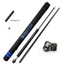 당구 큐대 3쿠션 고급 개인큐 새로운 도착 킹 탄소 섬유 풀 큐 스틱 레인보우 팁 큐, 11.8mm, p3-화이트 c 및 e