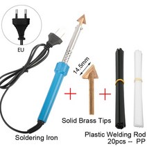 전기 알곤 티그 용접기 80W 플라스틱 용접기 차고 도구 전문 자동차 범퍼 수리 핫 스테이플러 PVC 납땜, 04 EU 220V 22Pcs Set, 04 EU 220V 22Pcs Set