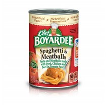 Chef Boyardee 쉐프보야디 스파게티 미트볼 in토마토소스 411G 4팩