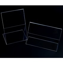 B5 속지182x257mm 카운터탑 쇼케이스 투명스탠드 커피메뉴판 리플렛 카달로그 꽂이
