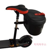 기함급 전동 킥보드 전기 2발 성인 의자 가성비 국산 튜닝 어른 피크닉 바구니 장바구니, 브라운 레드