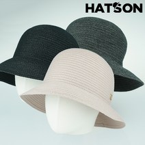 [햇츠온]J5SB320 HatsON 브랜드 여성 벙거지 모자 코디 심플 블랙 베이지 패션 무지 버킷햇 챙 모자 AD