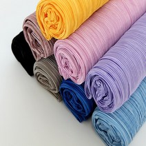 온더패브릭 / 대폭]플리츠 스판무지 나풀나풀 8color QC0, 옐로우