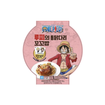 루피의 통닭다리꼬꼬밥 즉석식 띠부씰랜덤1종증정 358g ﻿, 6개