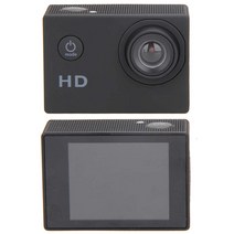 열화상카메라 풀 HD 1080p 방수 2.0인치 캠코더 스포츠 dv go car cam pro 비디오 hd 1080p, 검은색, 협력사