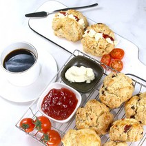 국내산 통밀빵 수제 플레인 초코 크랜베리 3종, 통밀 플레인 스콘 240g