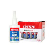록타이트 401 50g 순간접착제 1Box (20개입), 단품