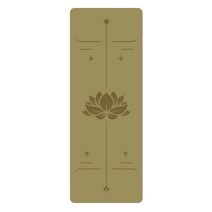 천연고무 pu 요가매트 내마모성 땀흡수매트 필라테스 피트니스 전문 도톰, 협력사, 5mm 고형피 밀크티 유꽃