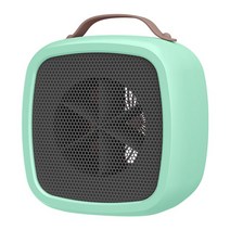 송풍기 열풍기 가정용 데스크탑 미니 전기 히터 500W 에너지 절약 빠른 난방 워머 침실 사무실 공기 기계, 02 Green_01 미국