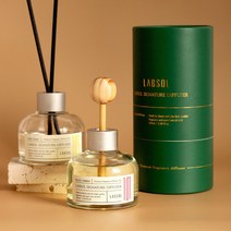 랩솔 차량용 방향제 디퓨저 자동차 차량 방향제 100ml, 라벤더+에이프릴프레쉬+쇼핑백