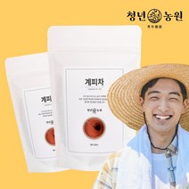 청년농원 저온가공 계피차 삼각티백, 1g, 50개입, 2개