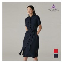 [올리비아로렌] 풀오픈 폴리 원피스__VVCOAXM5261