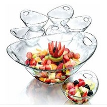 현wisdhm_빙수볼 유리보울 샐러드 유리볼 투명볼 샐러드볼 그릇 화채볼♥cleang, ♥cleang!!