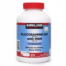 커클랜드 시그니춰 글루코사민HCI1500mg+엠에스엠1500mg 코스트코