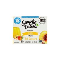 Simply Delish 심플리 딜리쉬 젤 디저트 피치 슈가 프리 20g