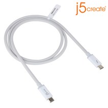 j5Create JTCX02 C to C 썬더볼트3 20Gbps 케이블 1m