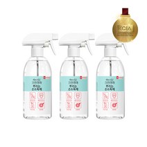 크린마마 뿌리는 손소독제 500mlX3개 [의약외품 알코올65%], 3개, 500ml