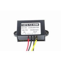 강압기 15V-72V 4A DC-DC 부스트 컨버터 자동 스텝 다운 전압 레귤레이터 모듈 전원 변압기, 01 15V-72V_01 12V