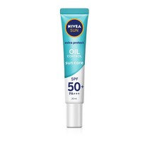니베아 지성피부 선크림 선 프로텍트 앤 화이트 오일 컨트롤 세럼 SPF 50