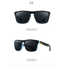 선글라스 남성 여성 뉴 편광 Men Classic Design Mirror Square
