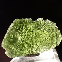 운석 METEORITE 수집 광물 몰다비테 천연 체코 임팩트 유리 러프 스톤 크리스탈 에너지 626g 1 개, 7.69g