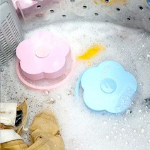 구름세탁볼 / 세탁용품 세탁기 빨래 먼지제거 보푸라기, 색상:블루1P