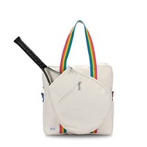 Ame and Lulu 아메앤룰루 햄튼 테니스 투어 가방 218396, Rainbow Stripe, 레인보우 스트라이프