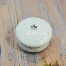 [매화종지] 보산토기 도자기 종지 뚜껑종지 종지그릇 매화 간장종지 소스볼 5종, 화이트