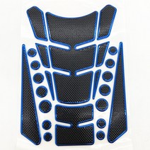 슈퍼커브 오토바이용튜닝 악세서리3D 자동차 오토바이 가스 연료 탱크 패드 스티커 데칼 악마 해골 로고, 20 S0410