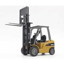 다이캐스트 후이나-1:50 자동차 모델 로더 소형 트럭 로더 굴삭기 덤프 크롤러 장난감 남아용 금속 장난감 차량 어린이 선물, Forklift