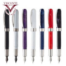 비스콘티 만년필 렘브란트 (7가지 컬러), 단품, 색상:5.블루|펜촉:F-기본촉