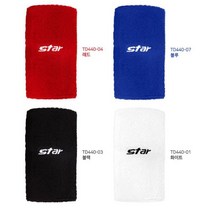 스타 손목보호대 보호대 손목 아대 팔목 헬스 그립 밴드 리스트랩 리프팅 테니스 TD440, 레드