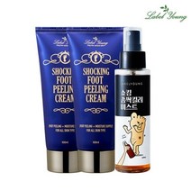 라벨영 쇼킹풋필링크림 2개+ 쇼킹좀싹킬러미스트, set/.