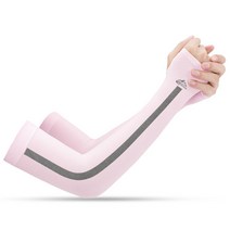 남여공용 자외선차단 여름 쿨 팔토시, 핑크