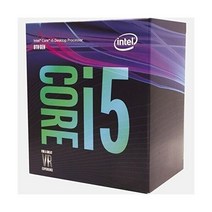 인텔 BX80684I58400 SR3QT 코어 i5-8400 프로세서 9M 캐시 개봉 박스