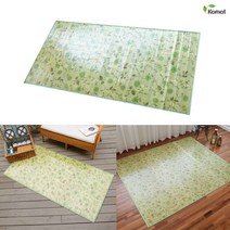 청대자리 그림 대나무 돗자리 소 90x180/여름 쿨매트, 단품