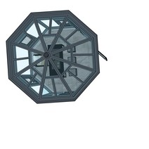 집창 유리 디자인 조립식 태양 현관 안뜰 스크린 인클로저 홈 정원 발코니 알루미늄 fram sunroom, 한개옵션0
