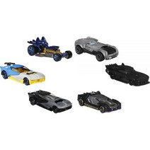 Hot Wheels 배트맨 캐릭터 자동차 장난감 6팩
