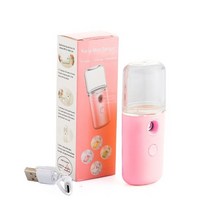 나노 페이스 미스트 스프레이 페이셜 어 모이스춰 라이징 가습기 뷰티 인스트루먼트 USB 충전기 스티머 스킨 케어 툴, [01] White No Pet