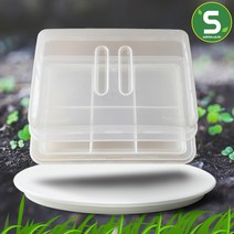 새싹재배기 다용도 재배용기 새싹 씨앗 키우기 세트, 1개