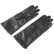 Ambesi 여성용 플리스 안감 부드러운 나파 가죽 겨울 장갑