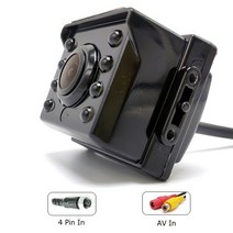 화물차후방카메라 지게차 화물차 트럭 블랙박스 xycing 업데이트 ahd 백업 카메라 트레일러픽업rv버스밴용 12v-24v hd 야간 투시경 와이드 뷰 방수 ip68, 1080p-4pin-r