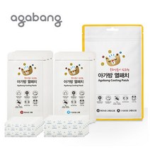 아가방 열패치 소 6p + 대 4p 1세트, 아가방 열패치 10개입x4개