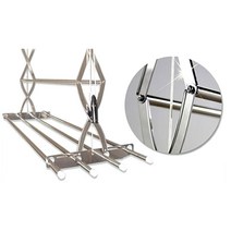 올스텐 반자동 천장 건조대 2단6봉 천정건조대 베란 _[230113EA], 1, 본상품선택