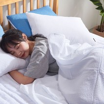 시어서커 홑이불 화이트(S/SS)_냉장고이불 면 간절기, 시어서커홑이불화이트S-SS